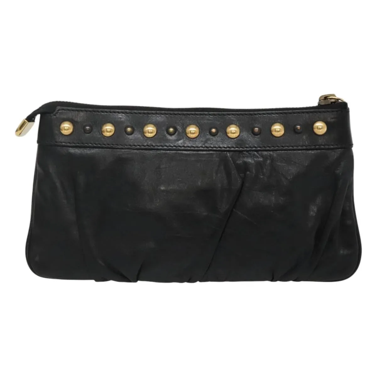 Gucci Hysteria Leather Clutch Bag (Pre-Owned)