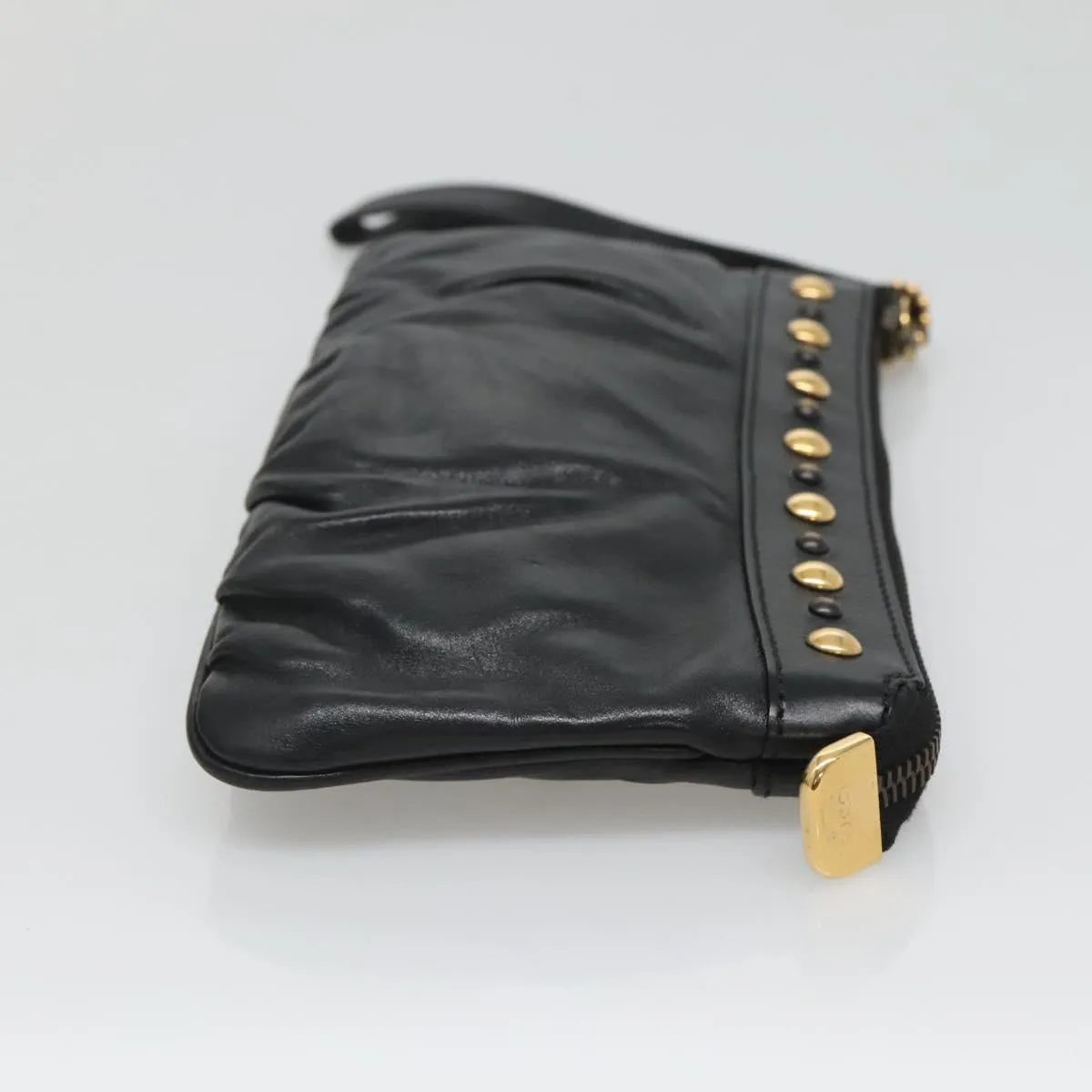 Gucci Hysteria Leather Clutch Bag (Pre-Owned)