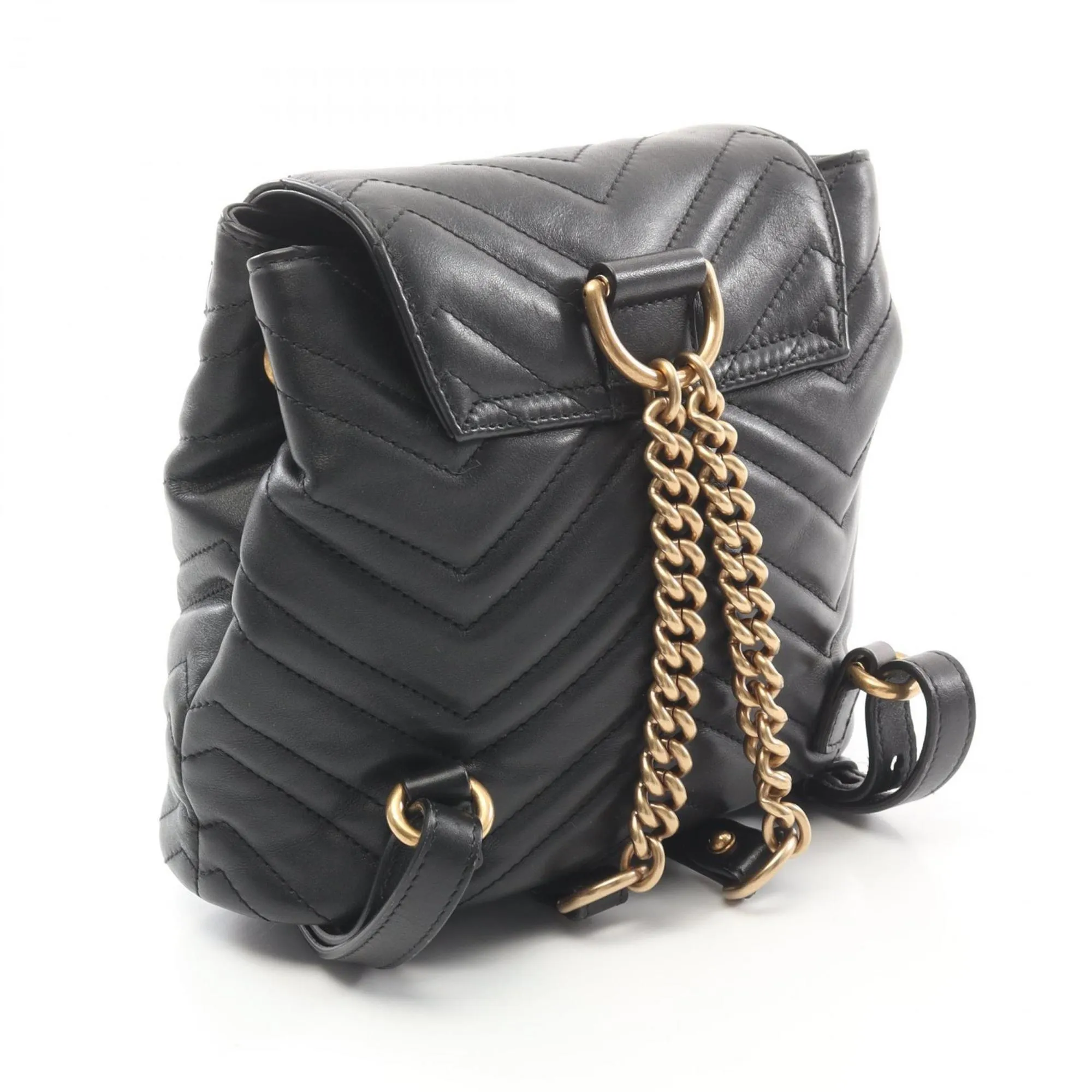 Gucci Leather Backpack (Pre-Owned)