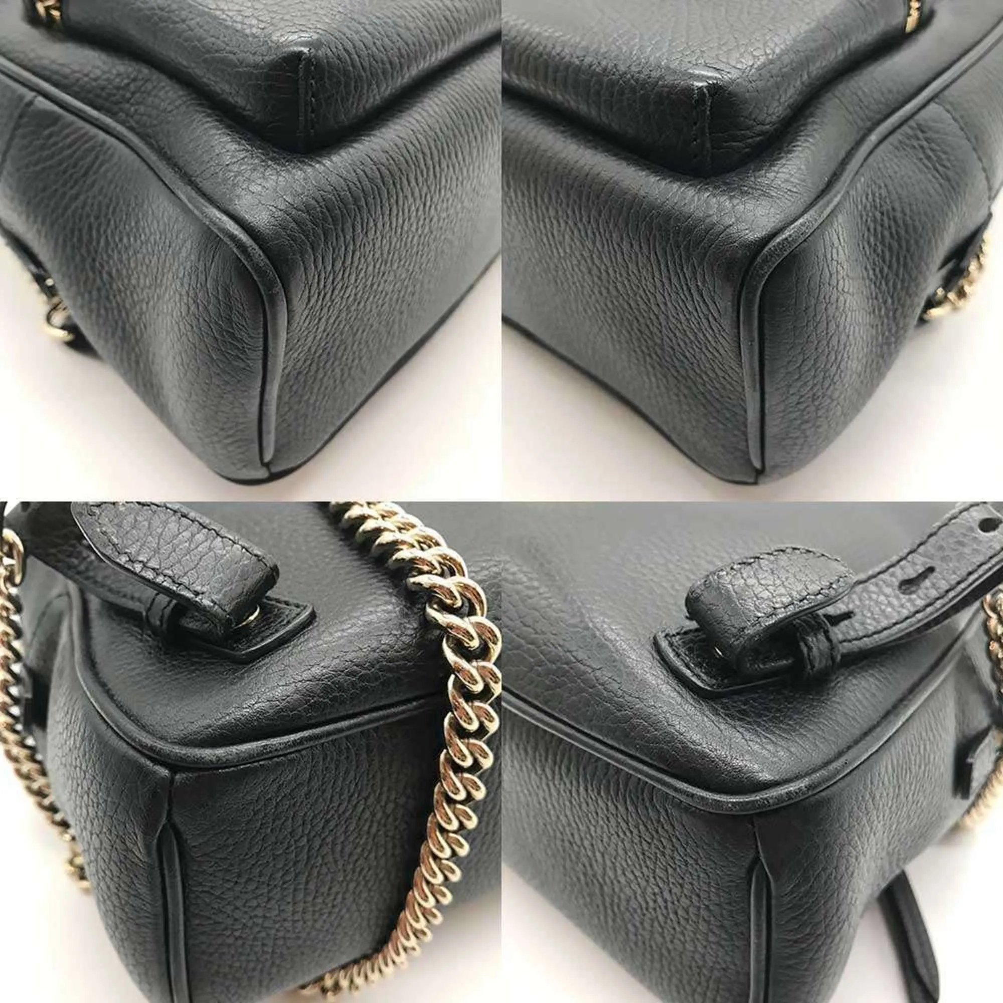 Gucci Leather Backpack (Pre-Owned)