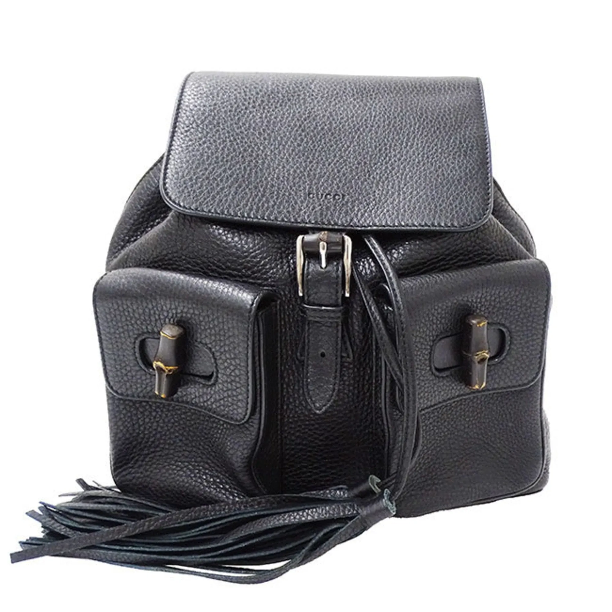Gucci Leather Backpack (Pre-Owned)