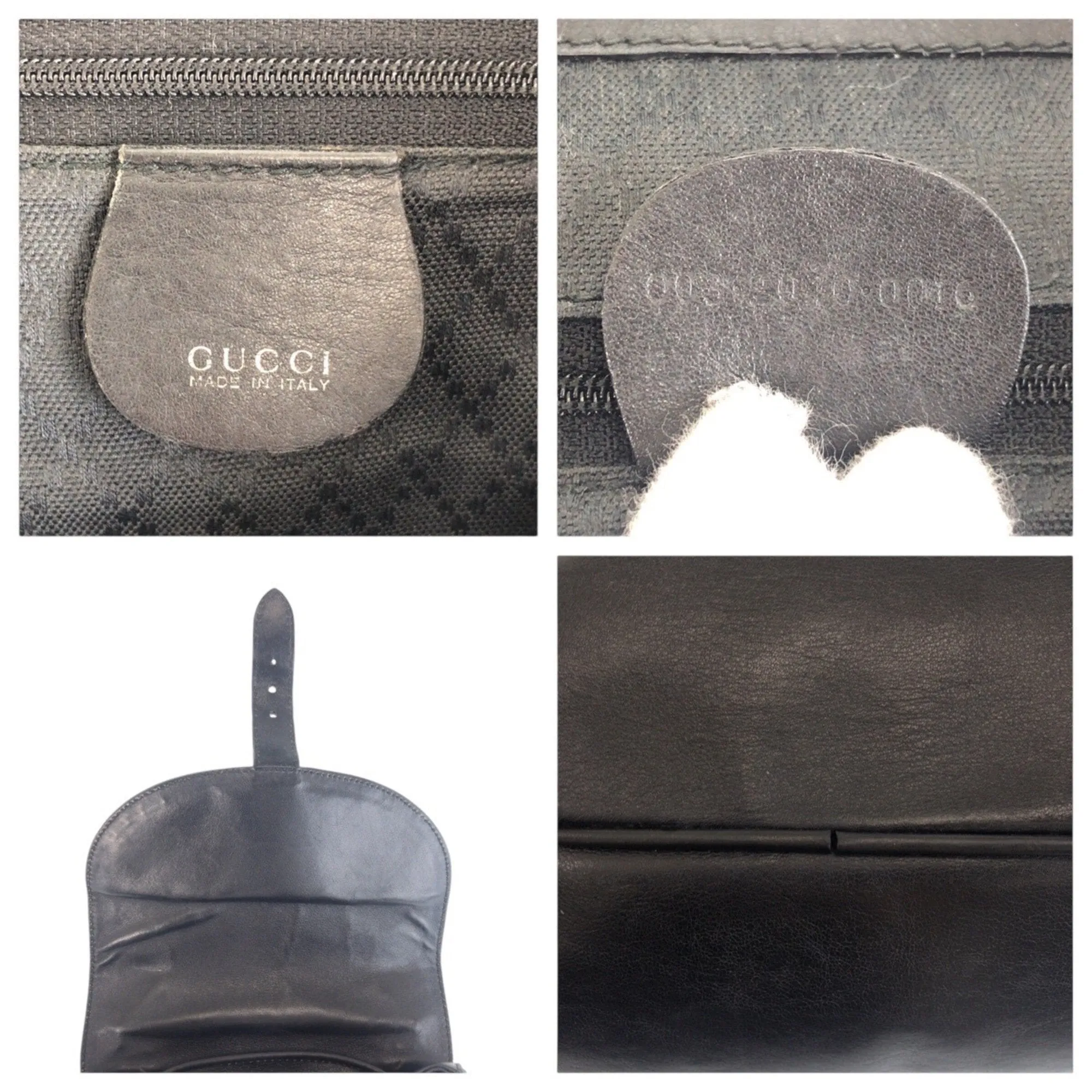 Gucci Leather Backpack (Pre-Owned)