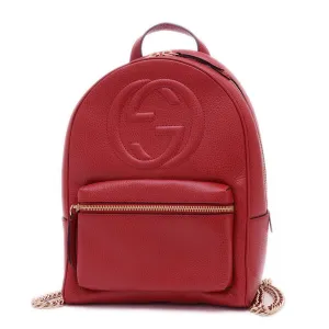 Gucci Leather Backpack (Pre-Owned)