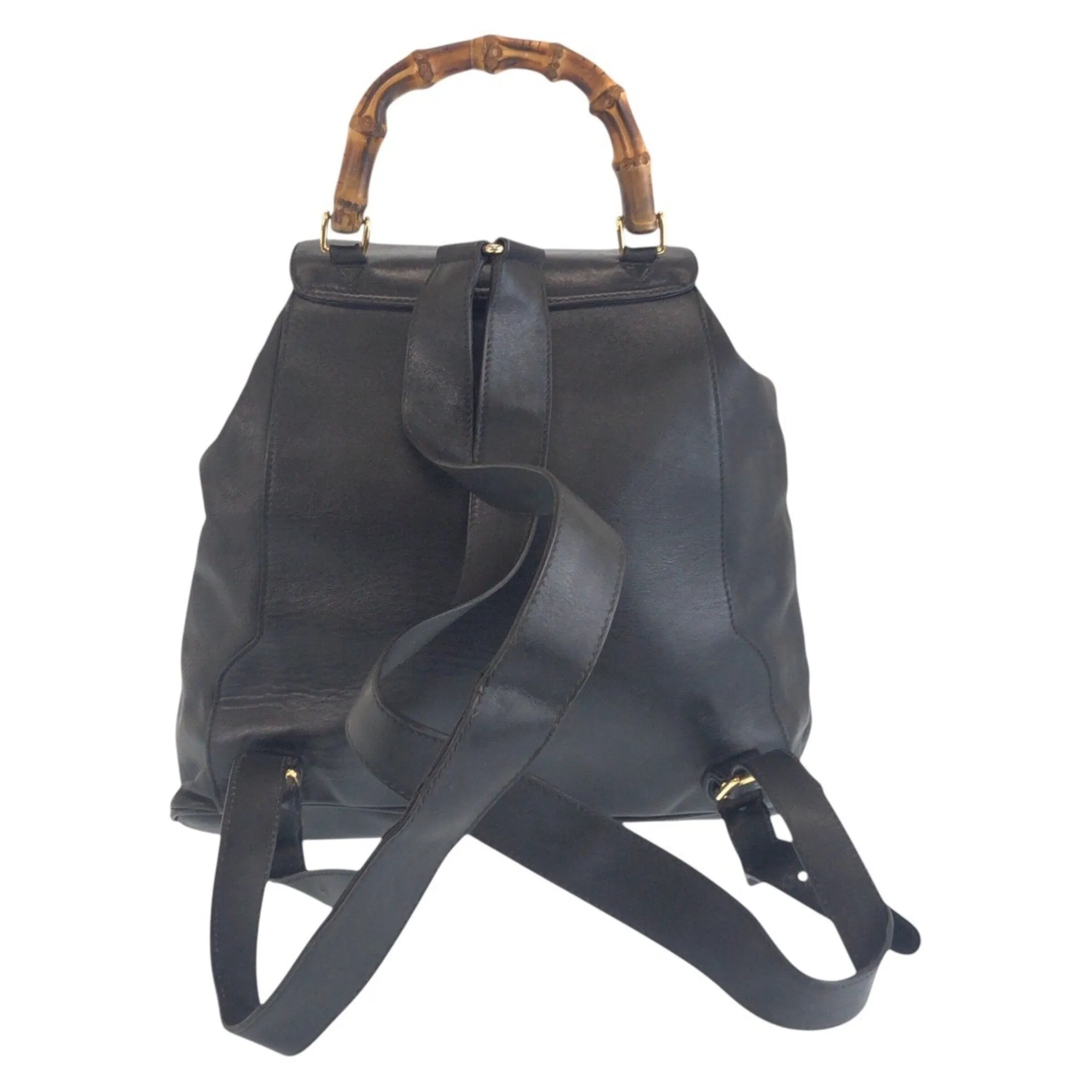 Gucci Leather Backpack (Pre-Owned)