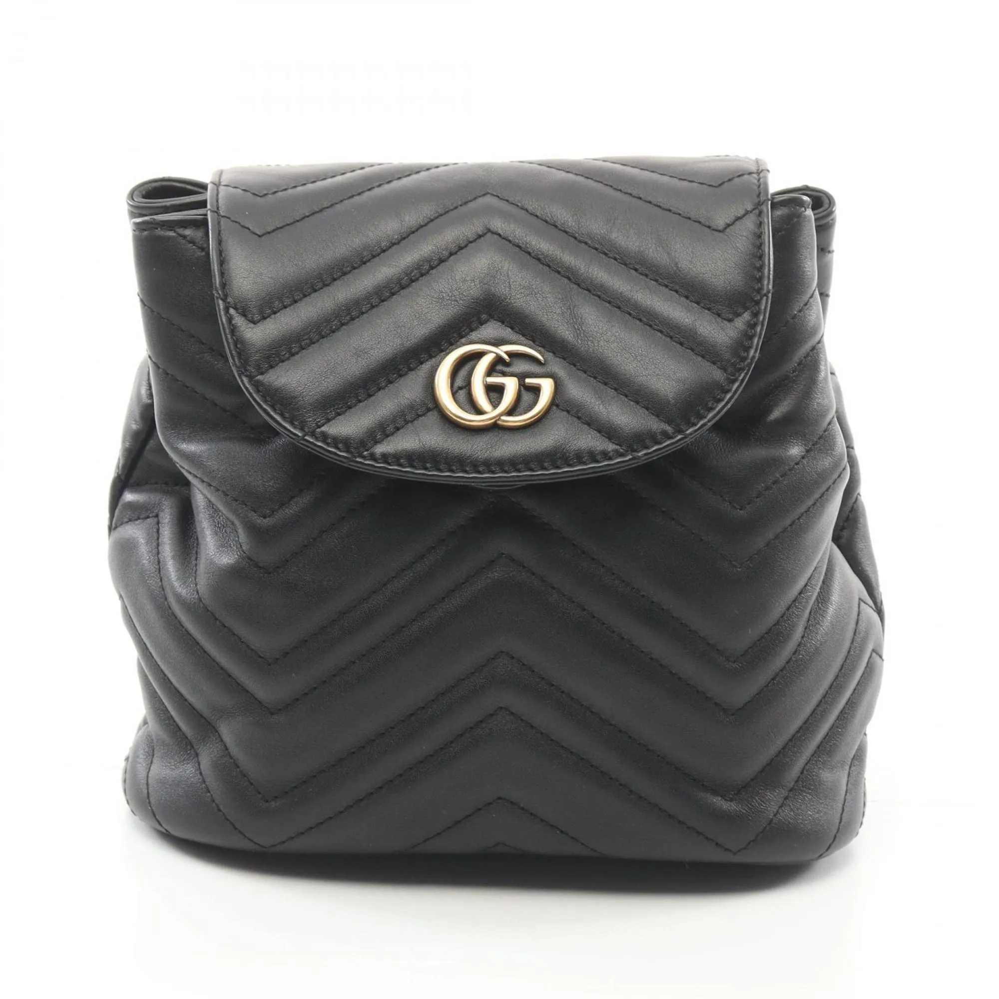 Gucci Leather Backpack (Pre-Owned)