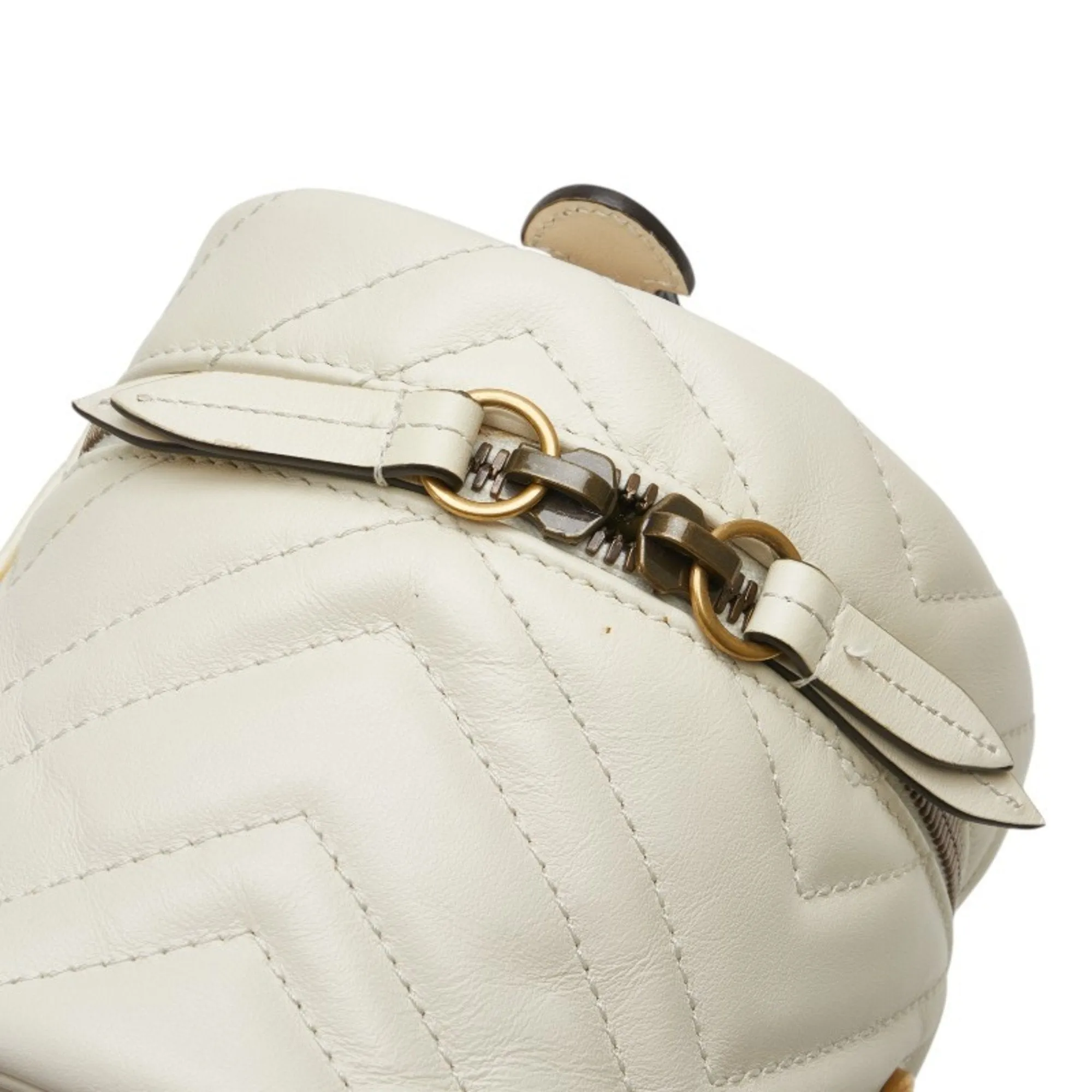 Gucci Leather Backpack (Pre-Owned)