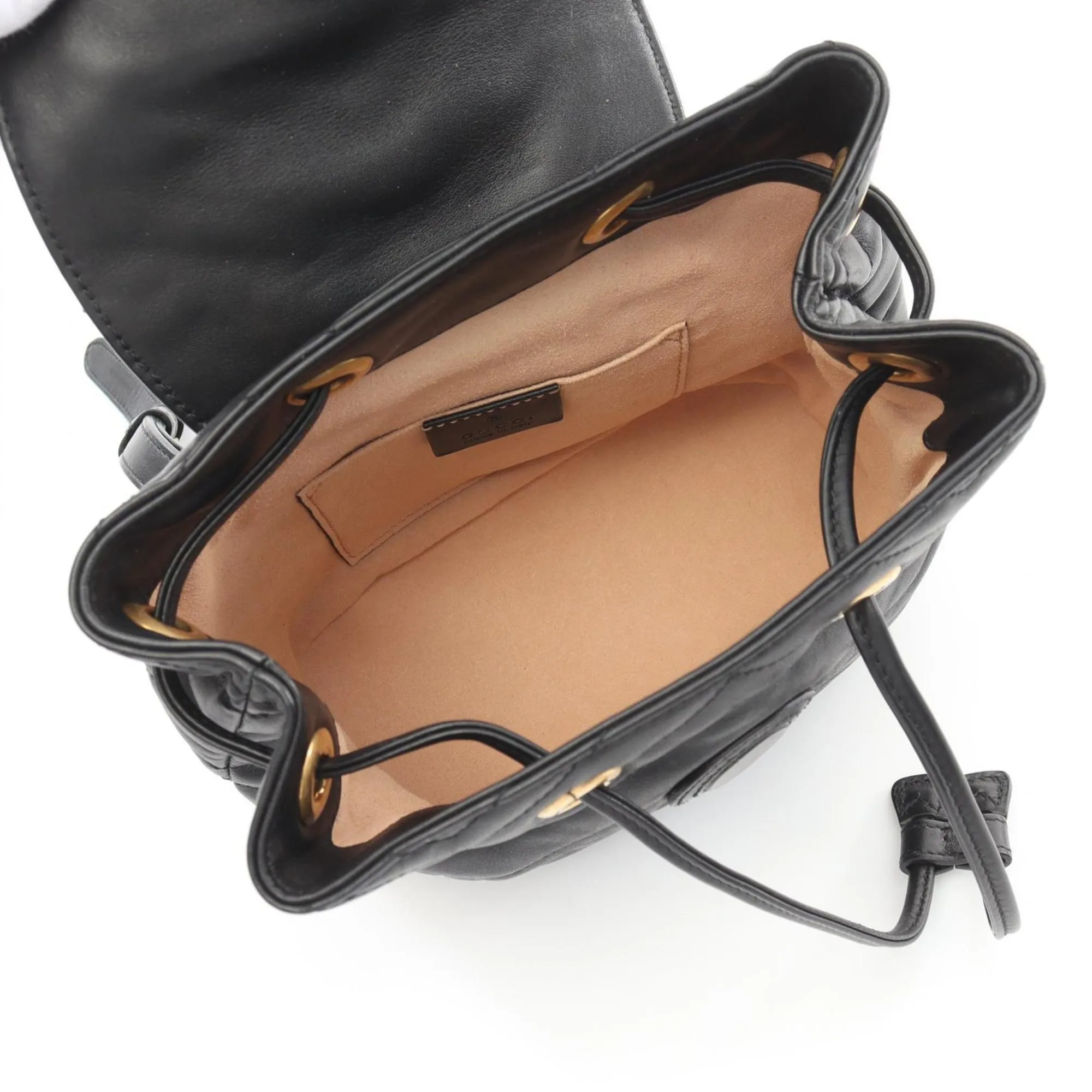 Gucci Leather Backpack (Pre-Owned)