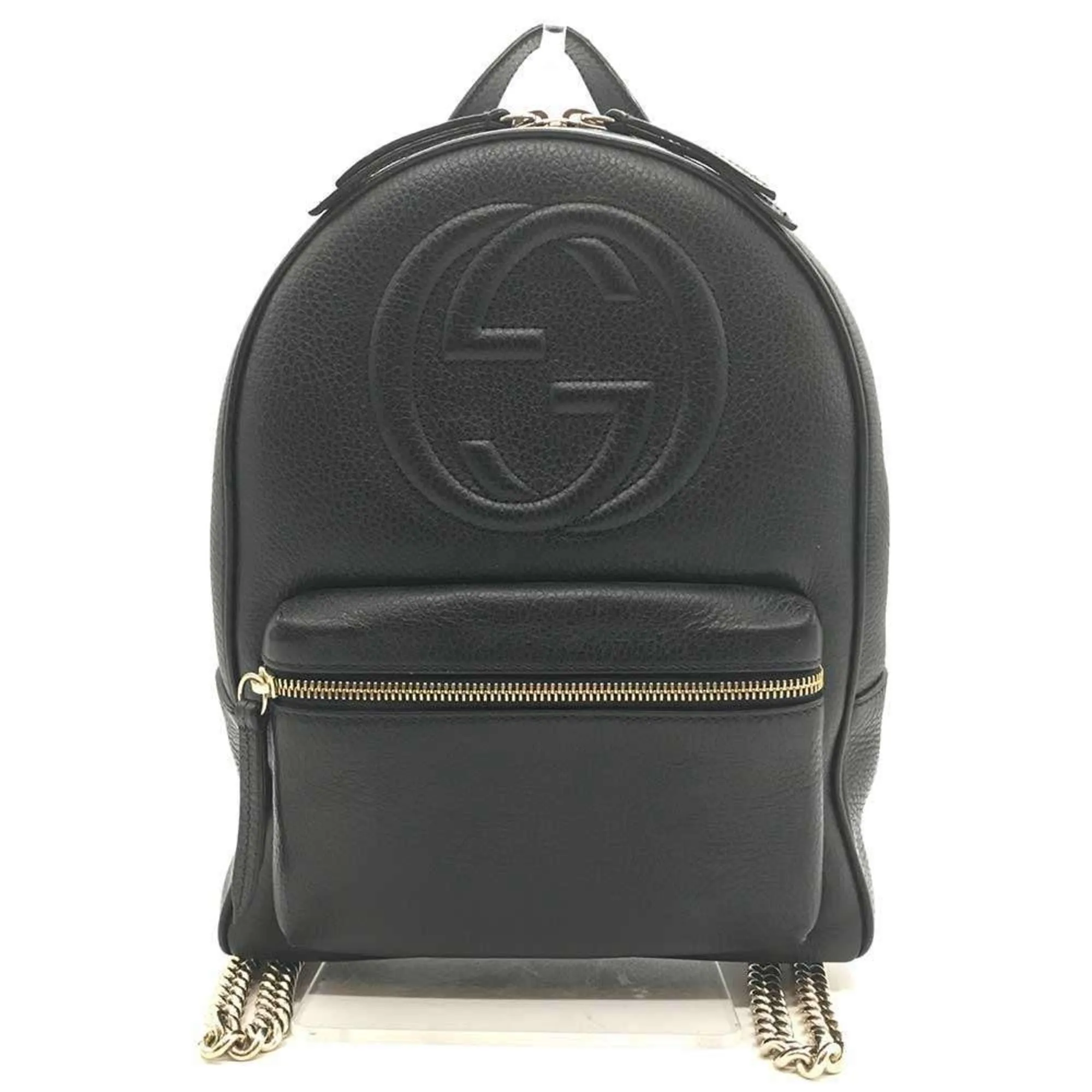 Gucci Leather Backpack (Pre-Owned)