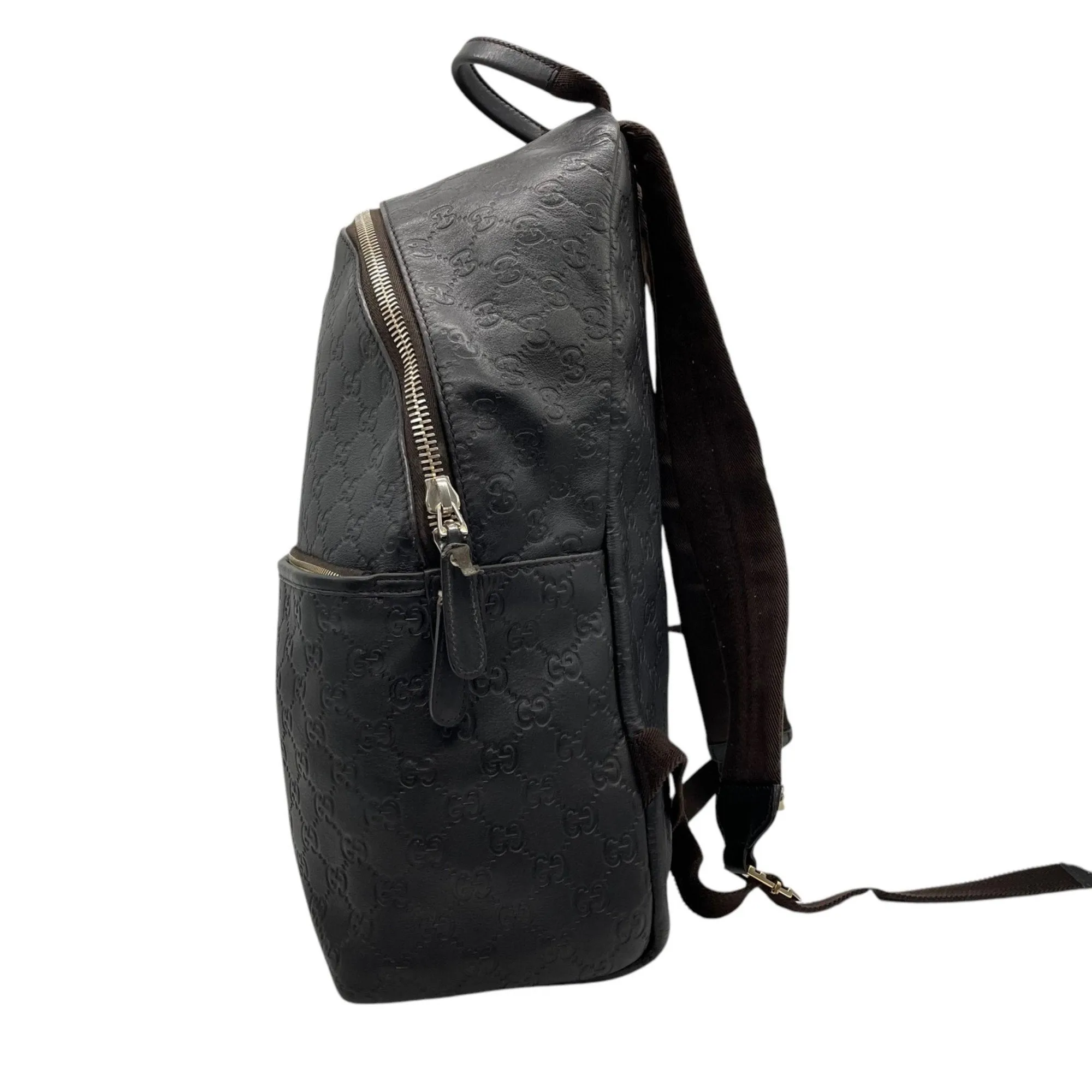 Gucci Leather Backpack (Pre-Owned)