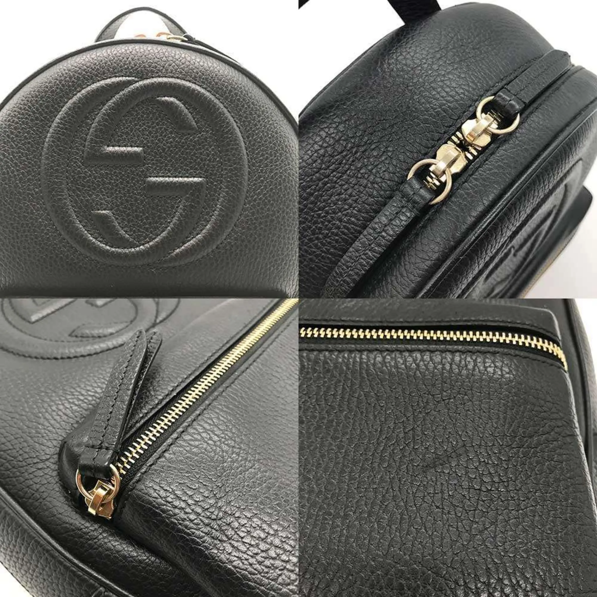 Gucci Leather Backpack (Pre-Owned)