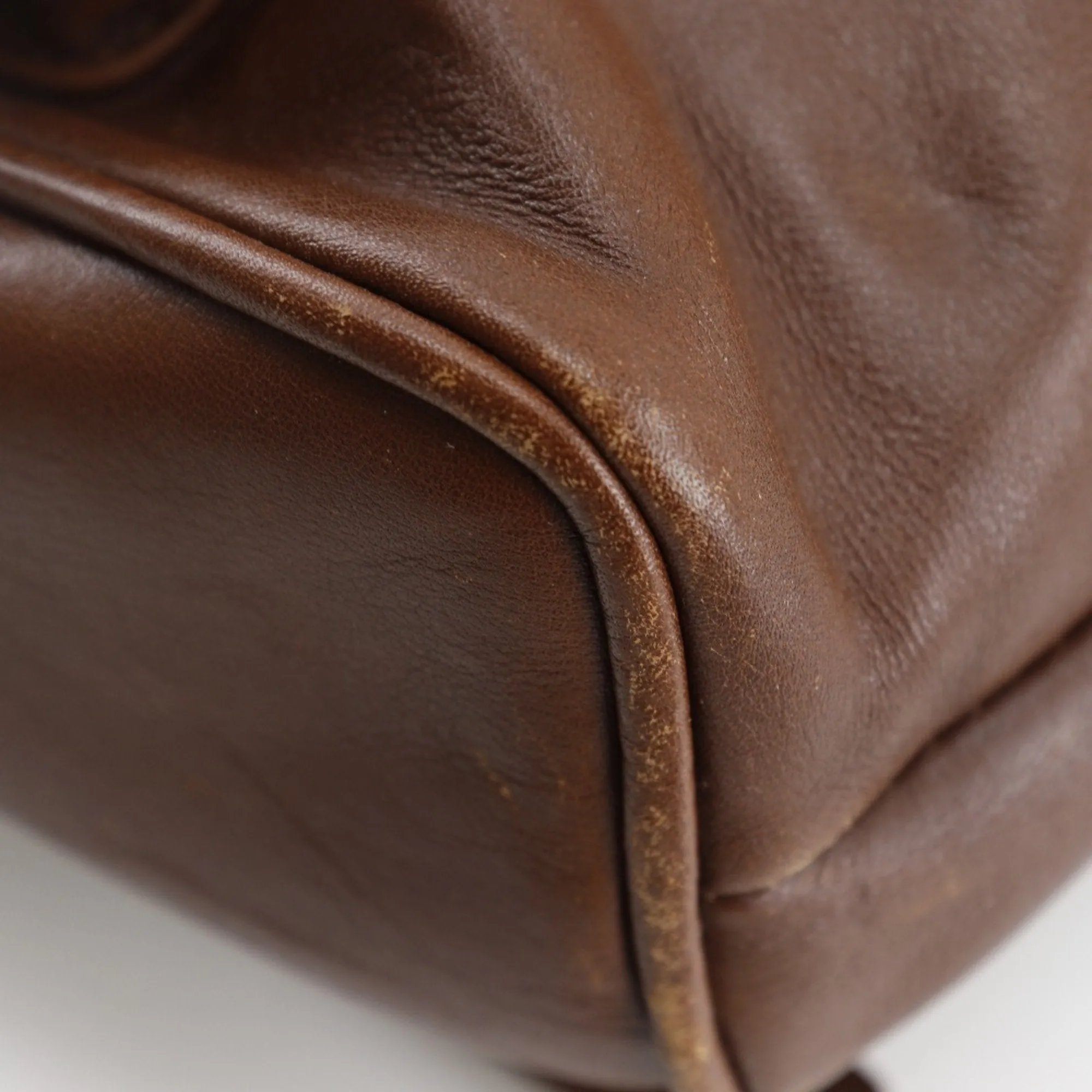 Gucci Leather Backpack (Pre-Owned)