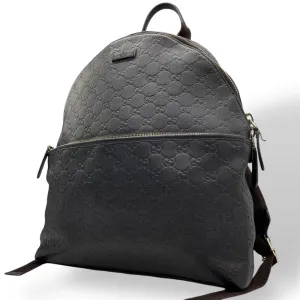 Gucci Leather Backpack (Pre-Owned)