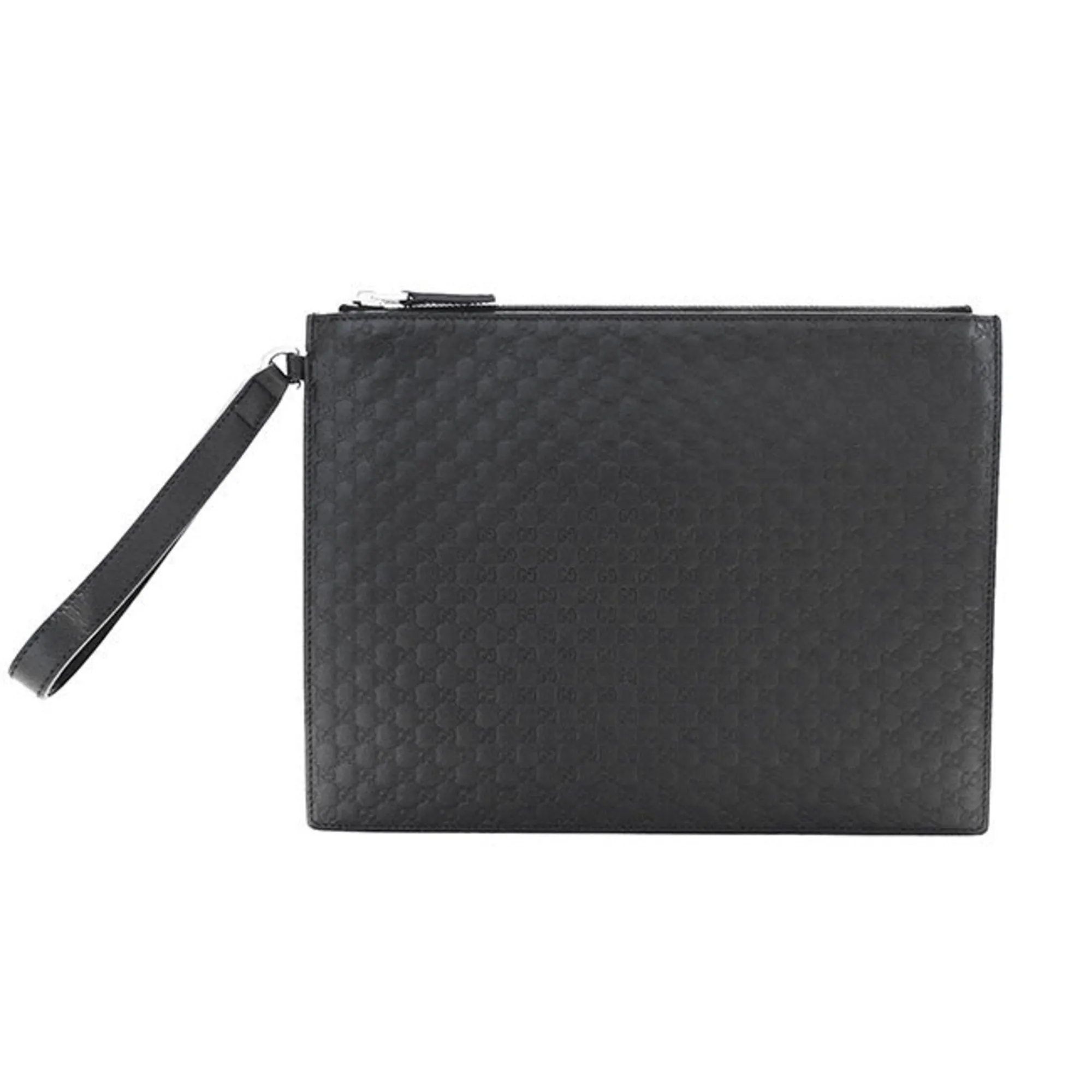 Gucci Leather Clutch Bag (Pre-Owned)