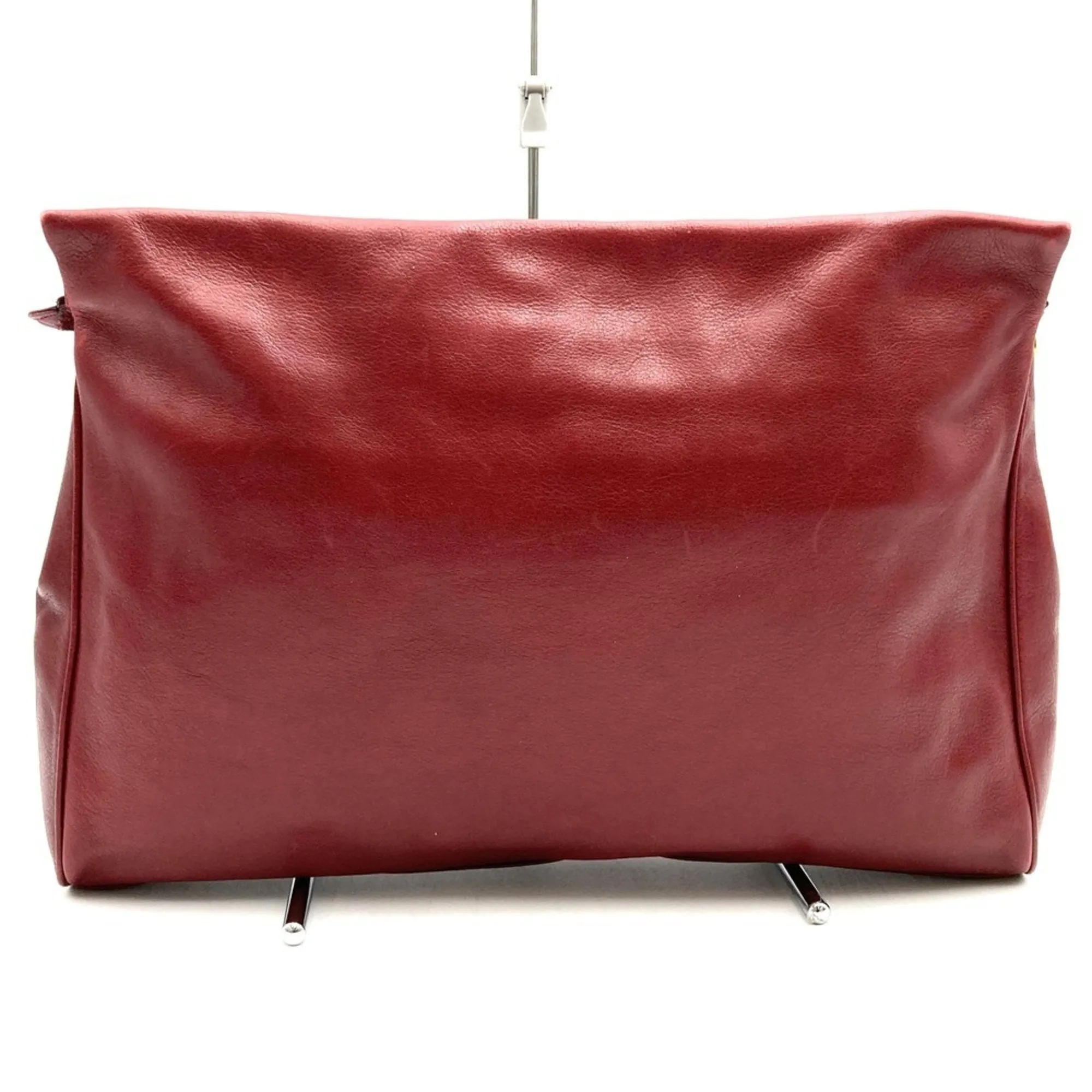 Gucci Leather Clutch Bag (Pre-Owned)