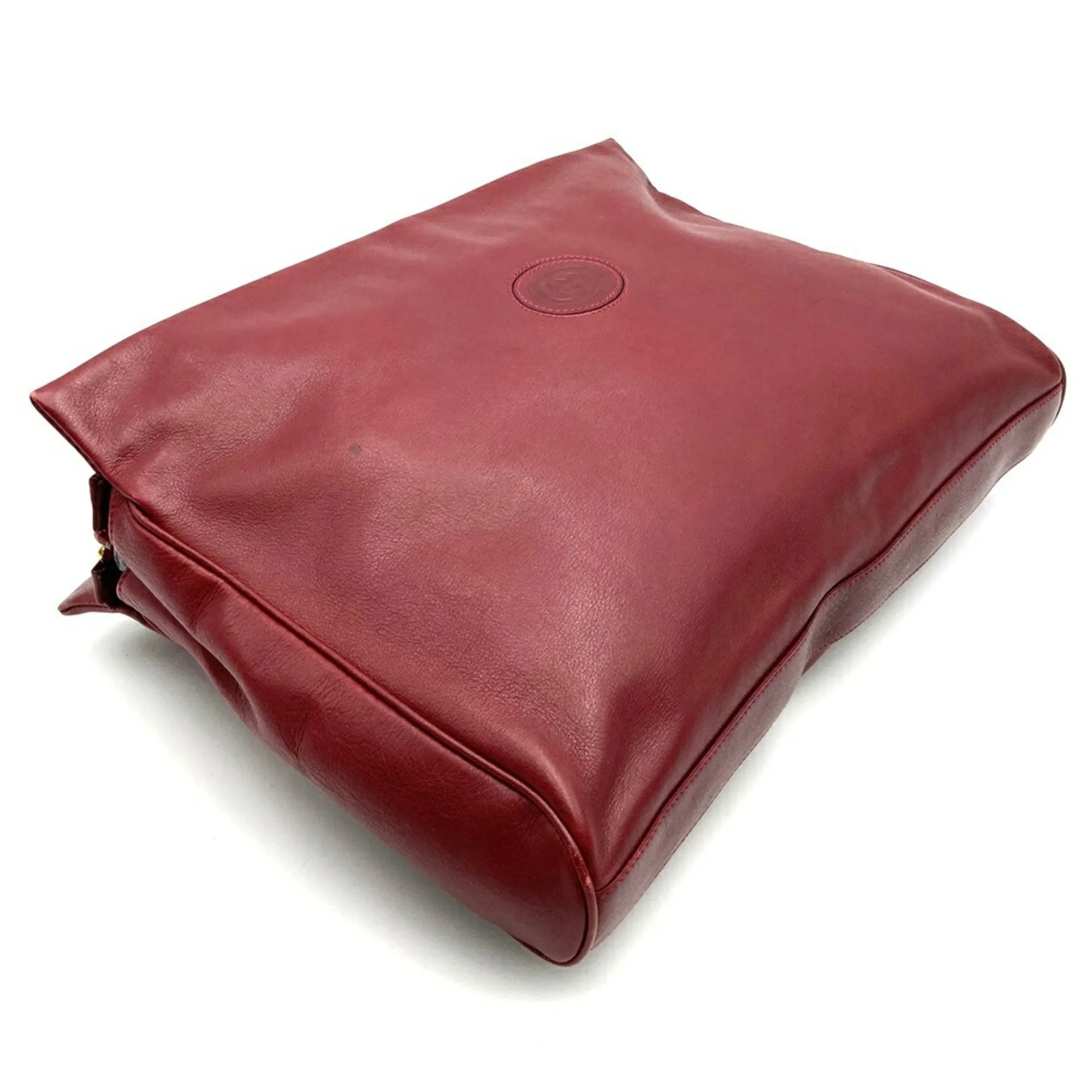 Gucci Leather Clutch Bag (Pre-Owned)