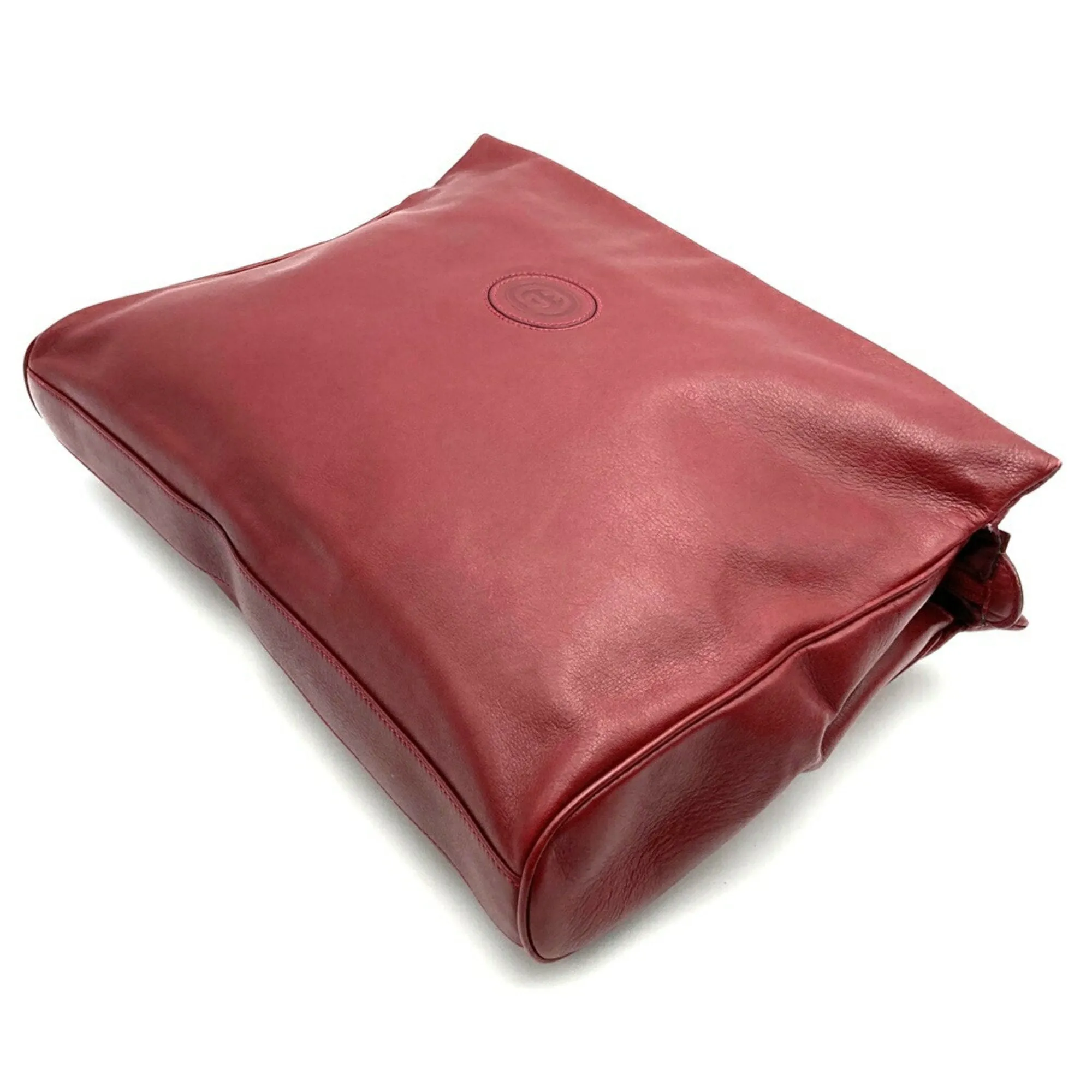 Gucci Leather Clutch Bag (Pre-Owned)
