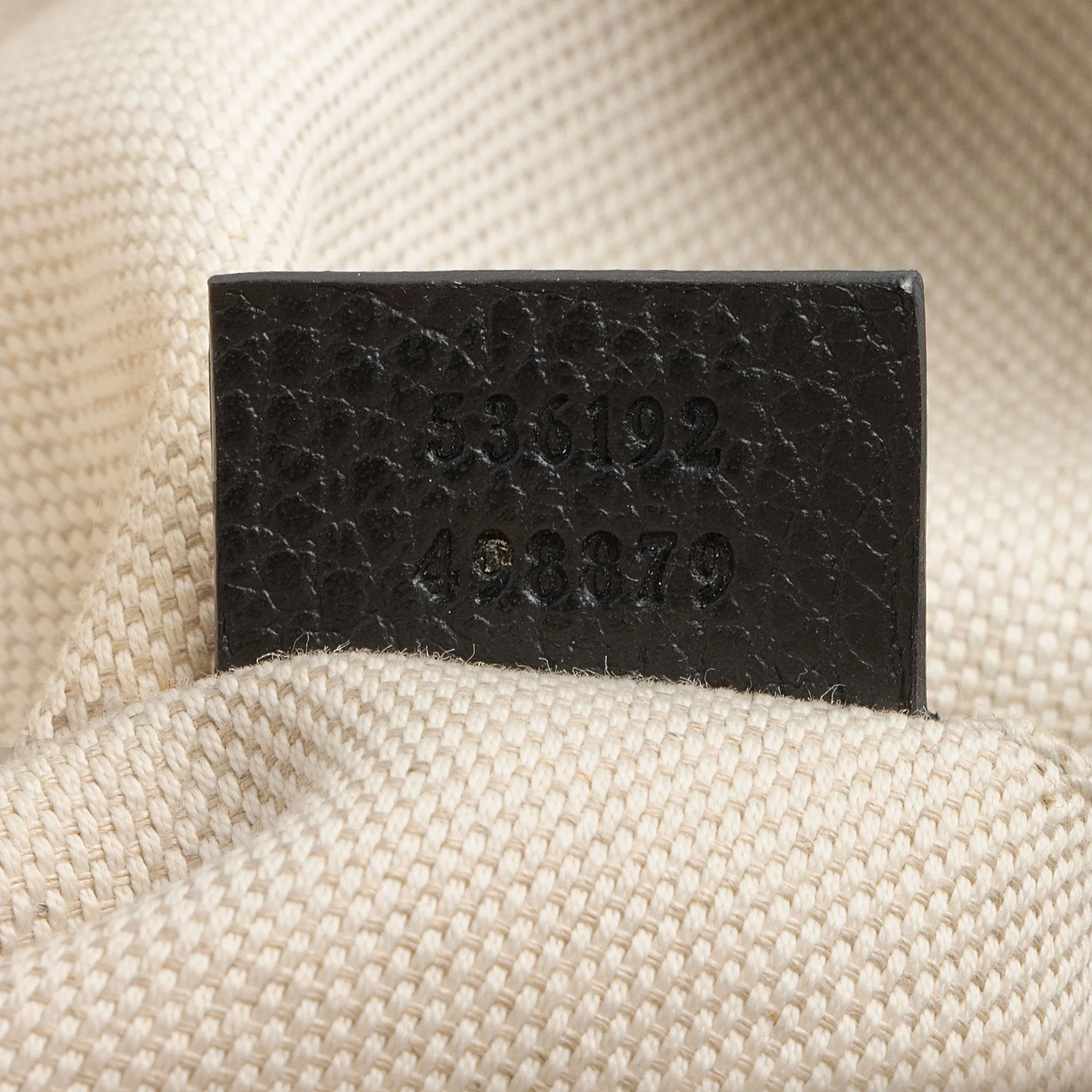 Gucci Leather Soho Chain Backpack