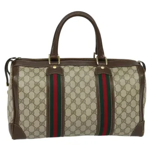 Gucci Ophidia Canvas Handbag (Pre-Owned)
