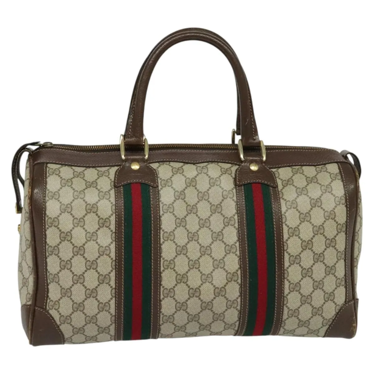 Gucci Ophidia Canvas Handbag (Pre-Owned)