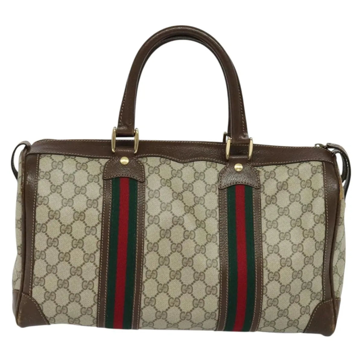 Gucci Ophidia Canvas Handbag (Pre-Owned)