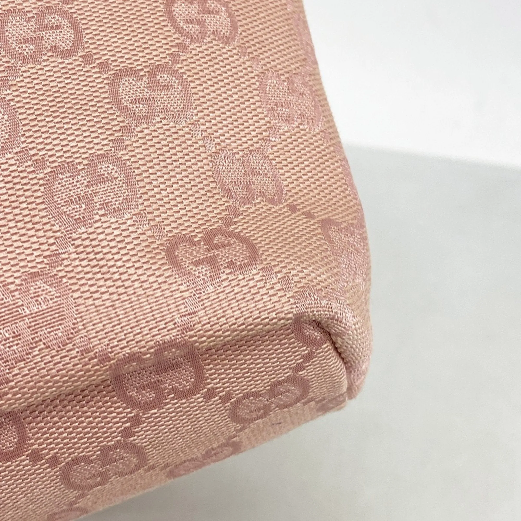 Gucci pink Canvas Backpack (Pre-Owned)