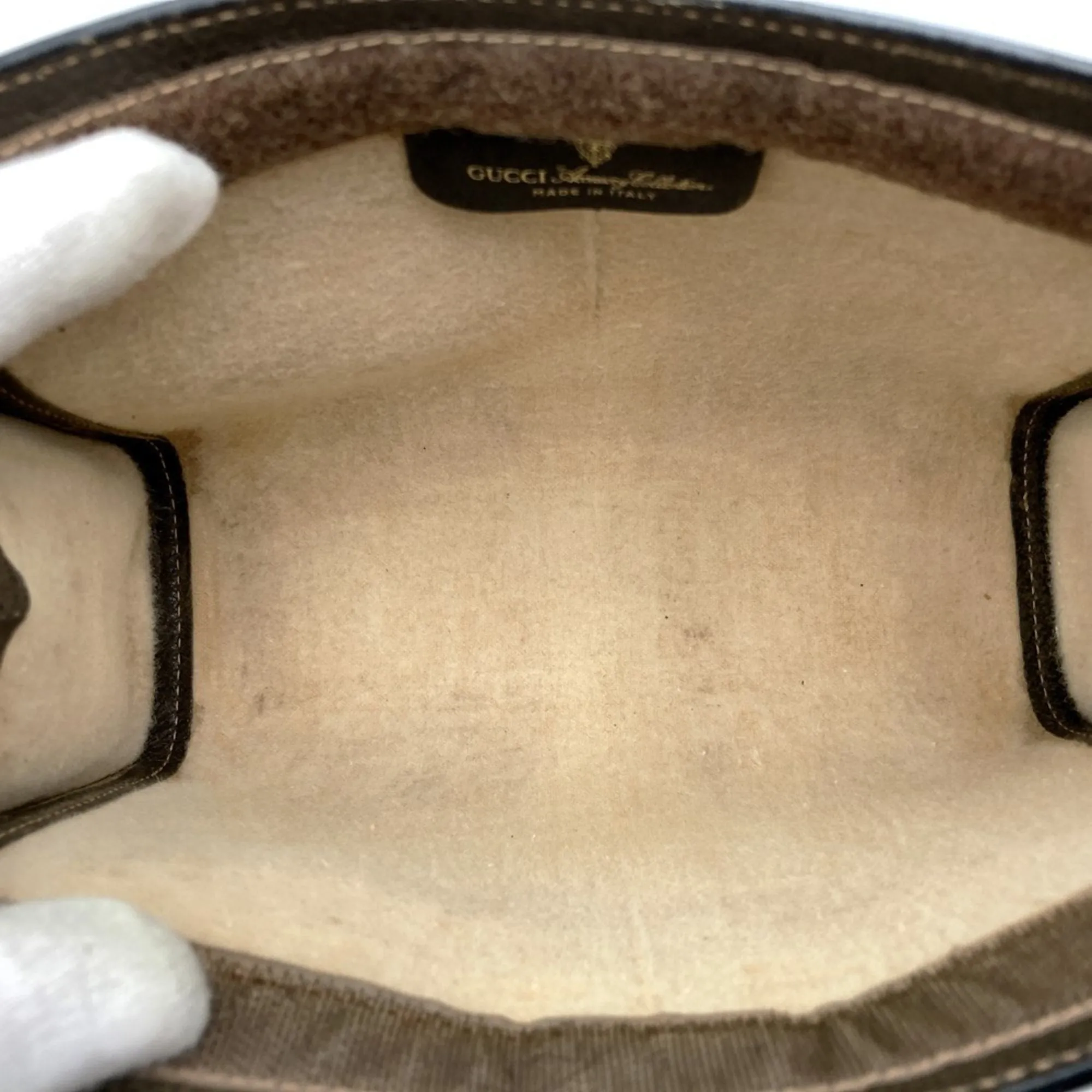 Gucci Sherry Line Pvc Clutch Bag (Pre-Owned)