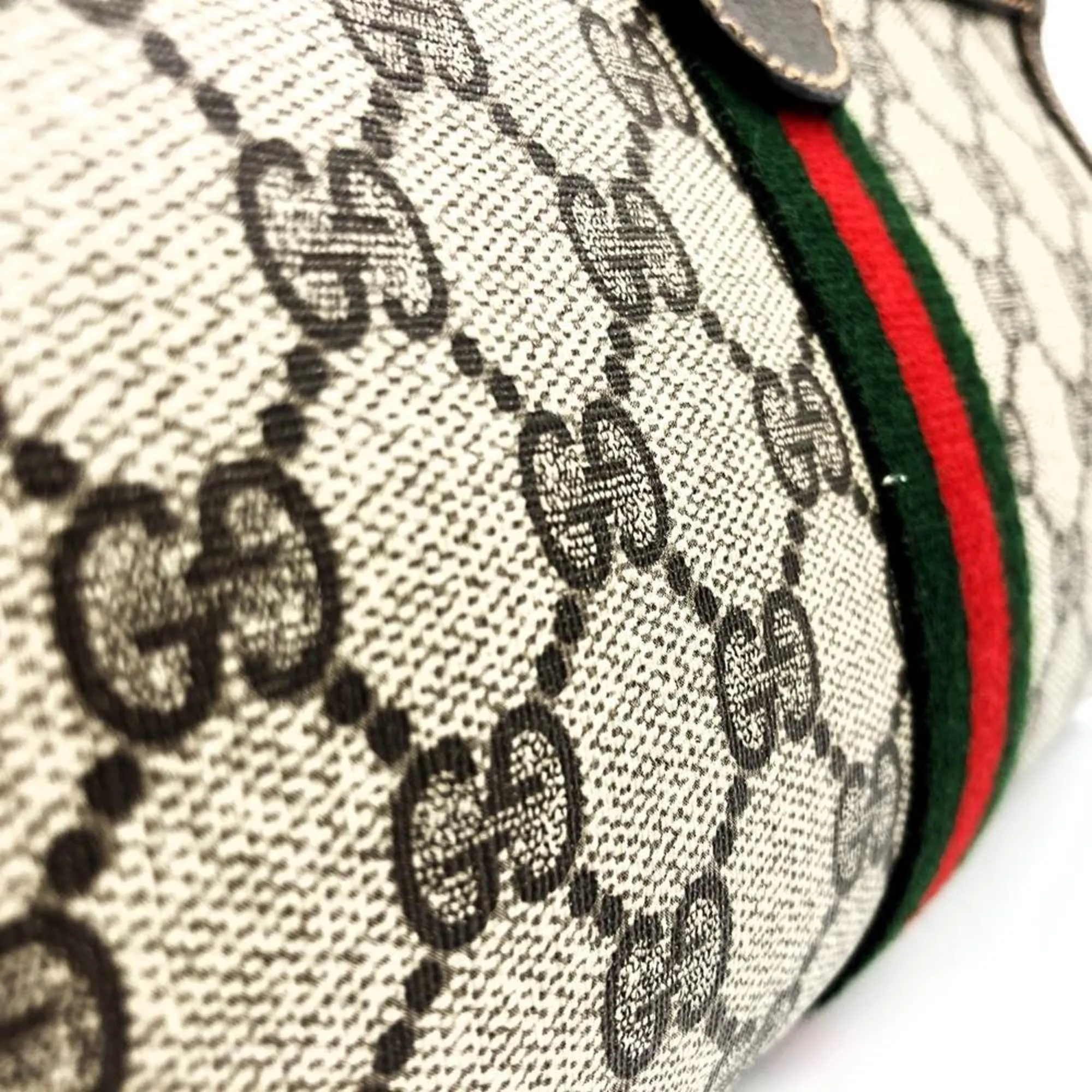 Gucci Sherry Line Pvc Clutch Bag (Pre-Owned)