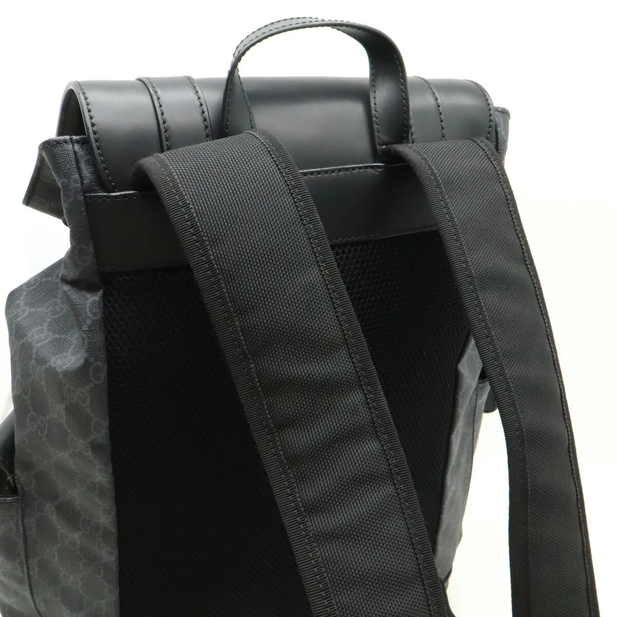 Gucci Soft GG Supreme Backpack PVC Leather