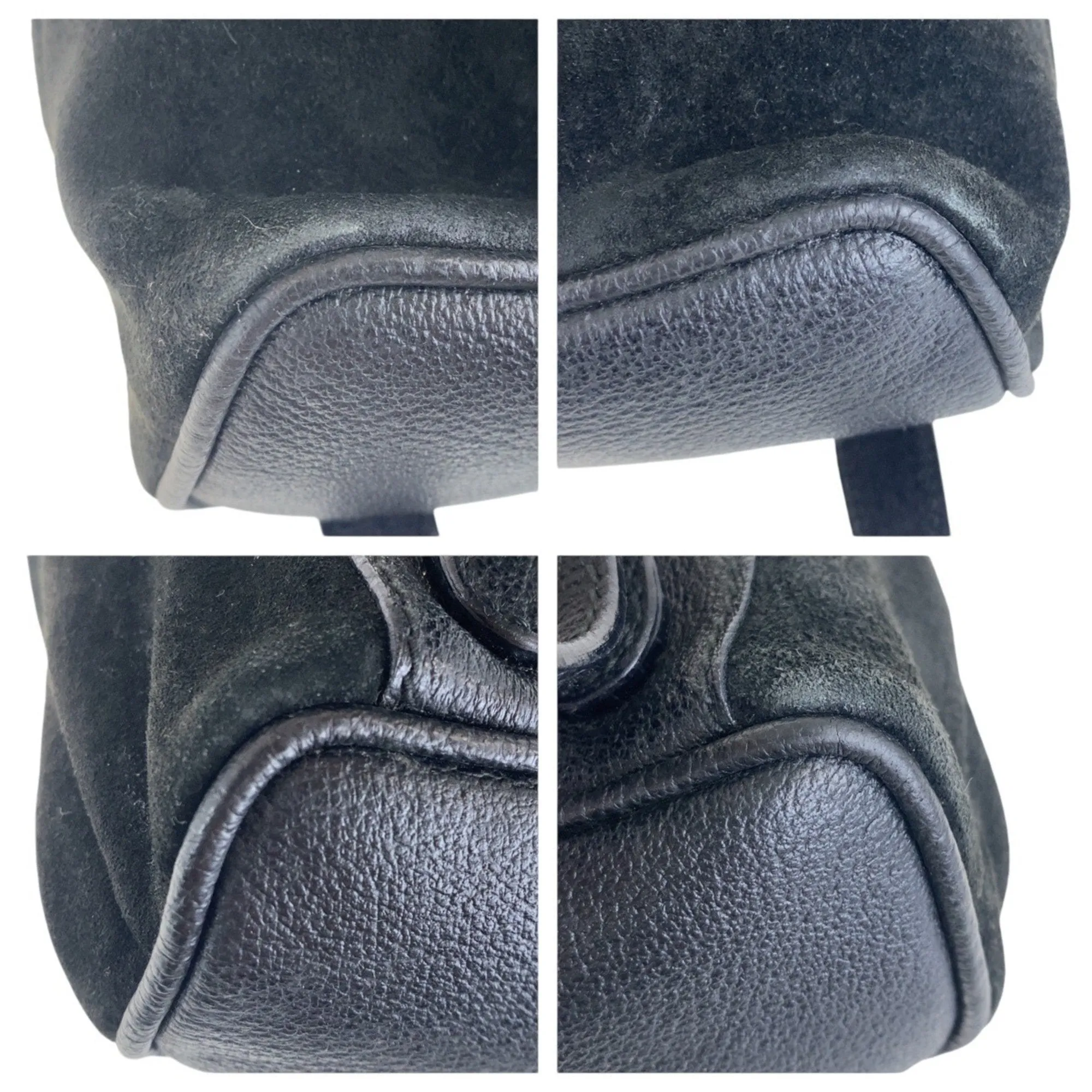 Gucci Suede Backpack (Pre-Owned)