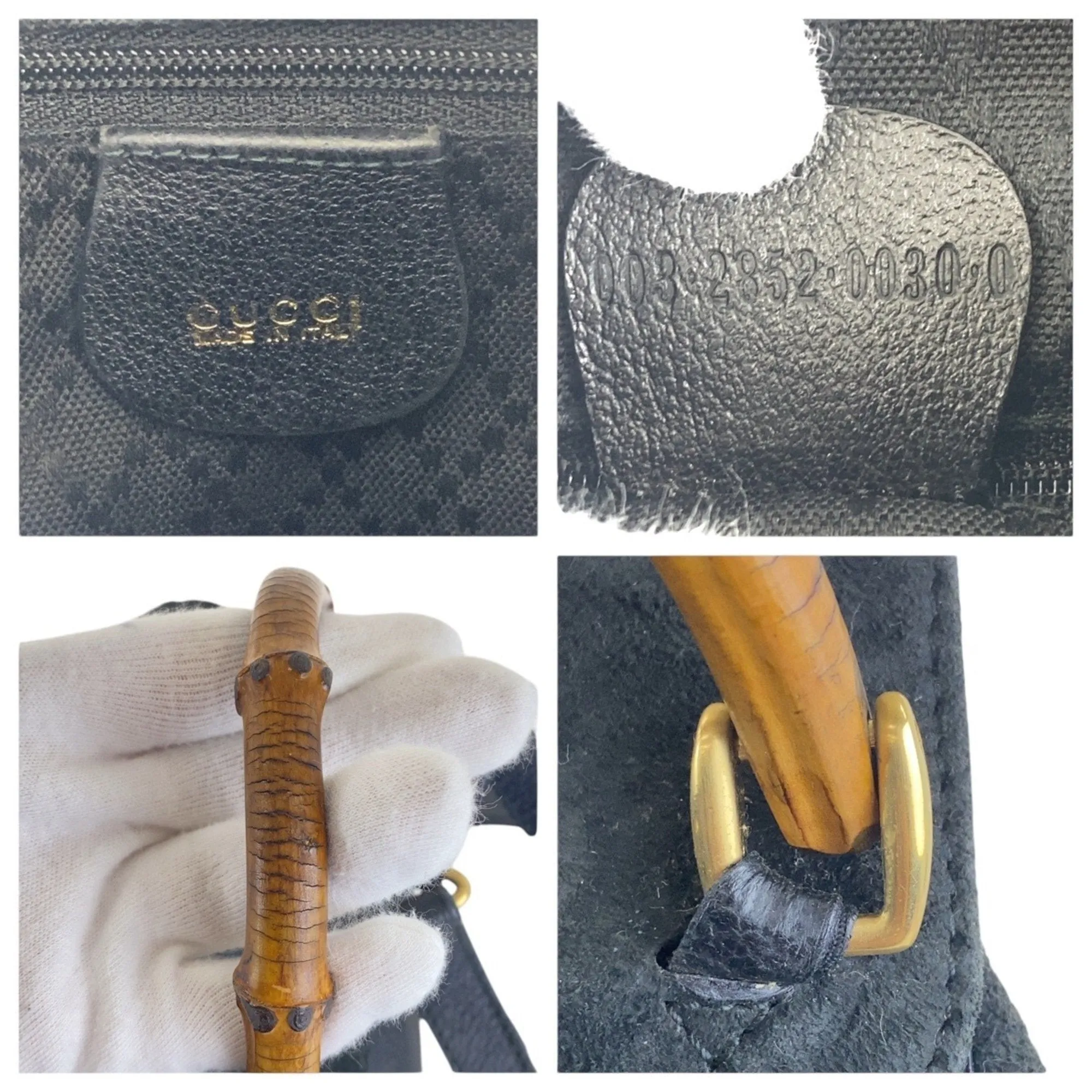Gucci Suede Backpack (Pre-Owned)