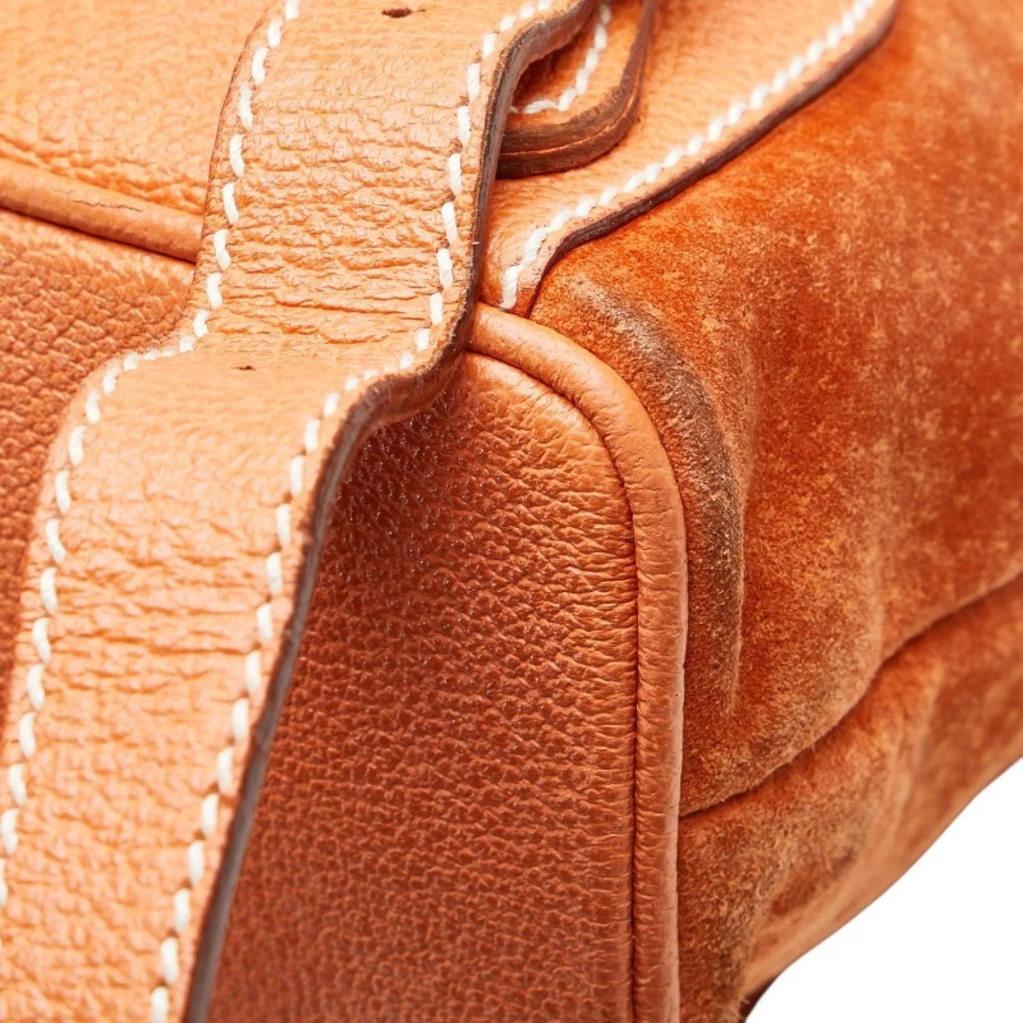 Gucci Suede Leather Backpack (Pre-Owned)