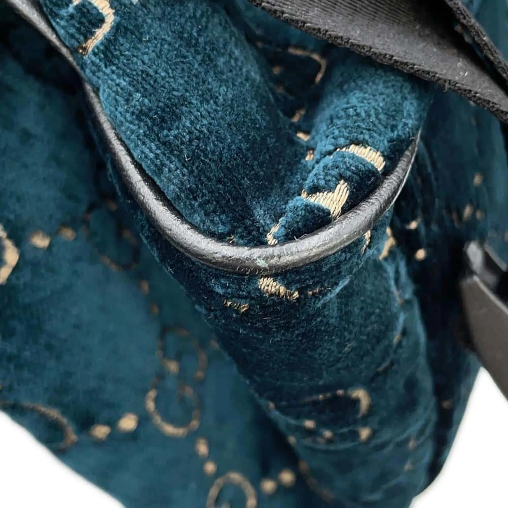 Gucci Velvet Backpack (Pre-Owned)