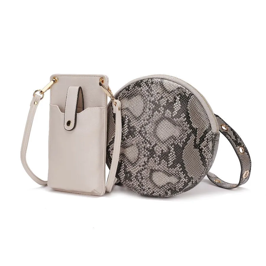 Hailey Smartphone Convertible Crossbody Bag - 2 PCS SET