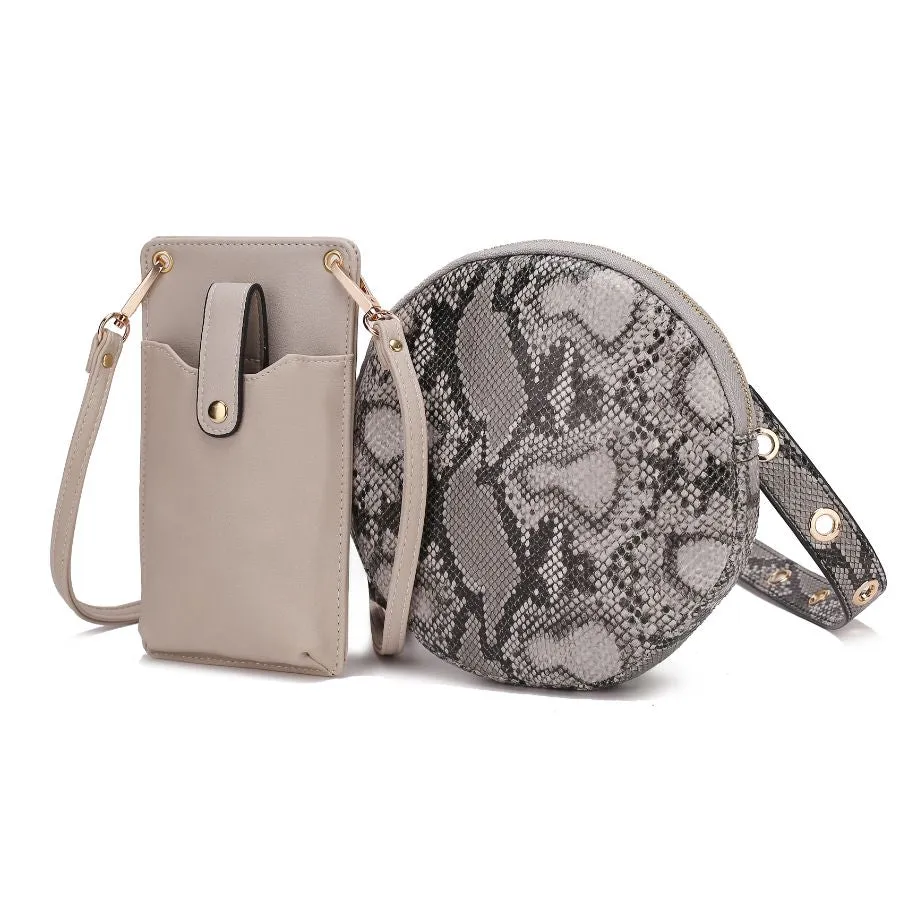 Hailey Smartphone Convertible Crossbody Bag - 2 PCS SET