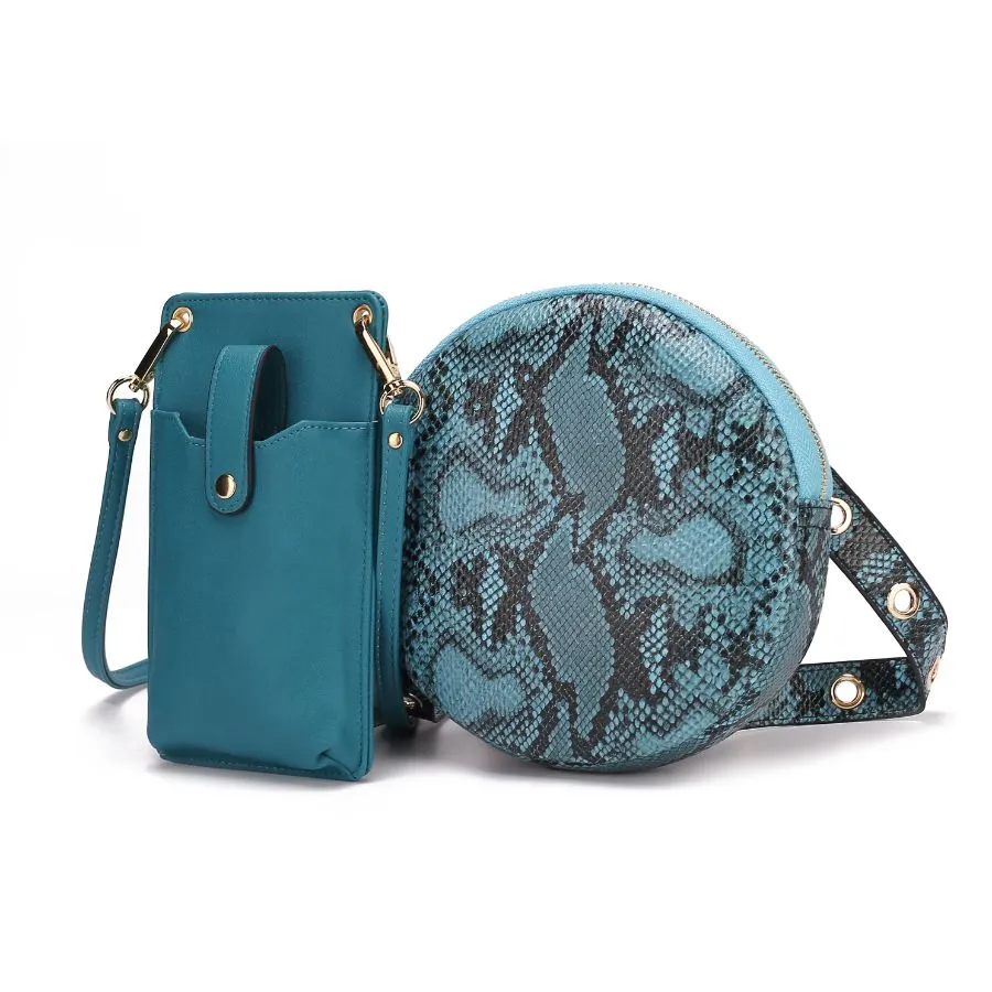 Hailey Smartphone Convertible Crossbody Bag - 2 PCS SET