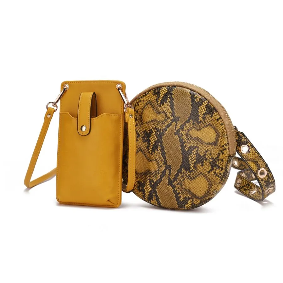 Hailey Smartphone Convertible Crossbody Bag - 2 PCS SET