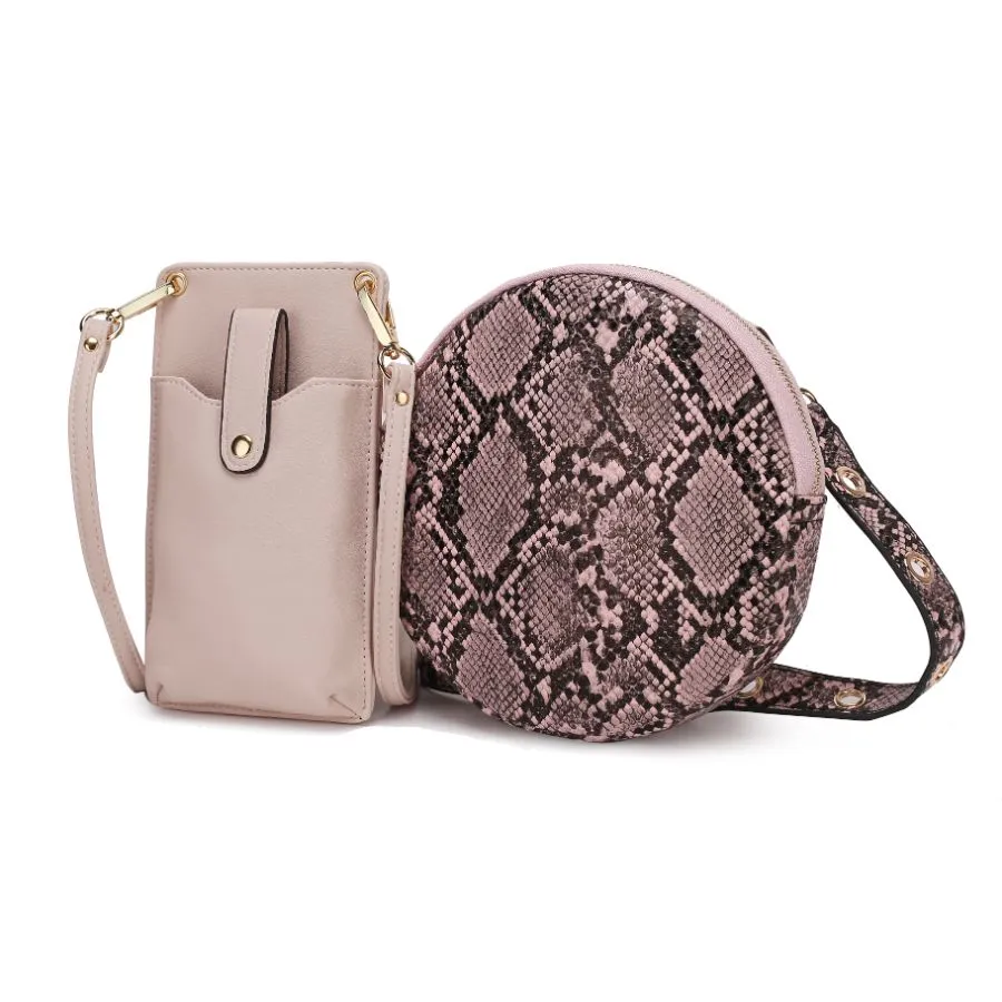 Hailey Smartphone Convertible Crossbody Bag - 2 PCS SET
