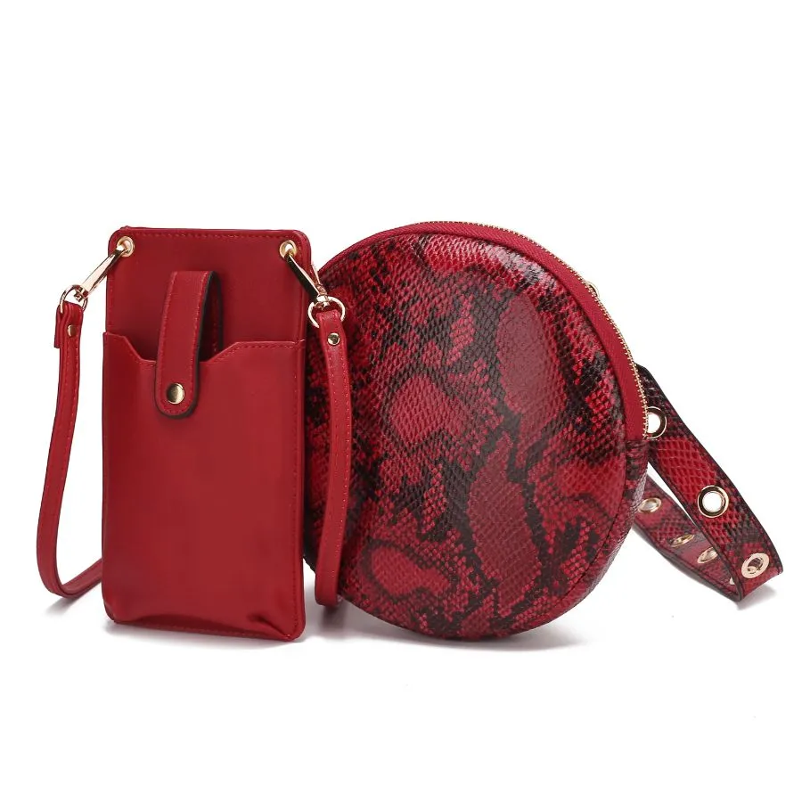 Hailey Smartphone Convertible Crossbody Bag - 2 PCS SET