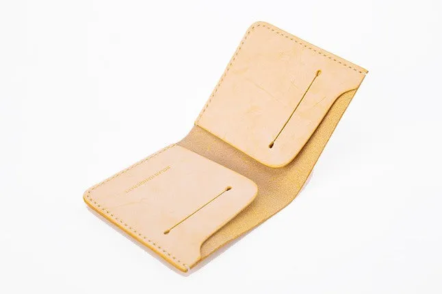 Handmade Cute Slim Leather Womens Bifold Small Wallets billfold Wallet for Women