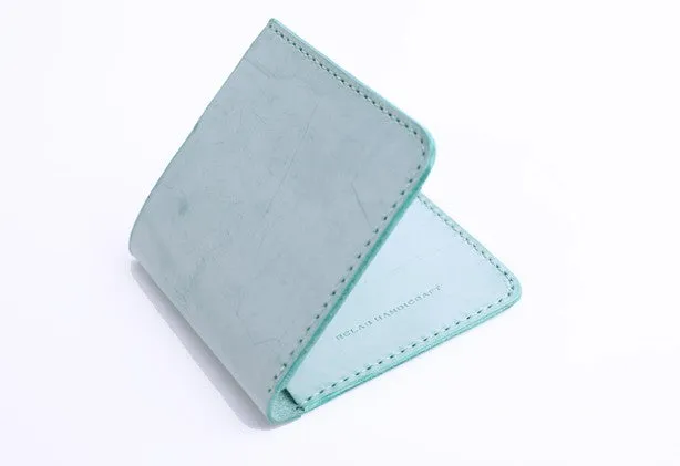Handmade Cute Slim Leather Womens Bifold Small Wallets billfold Wallet for Women