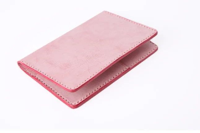 Handmade Leather Cute Womens Long Passport Wallet Travel Wallet for Women