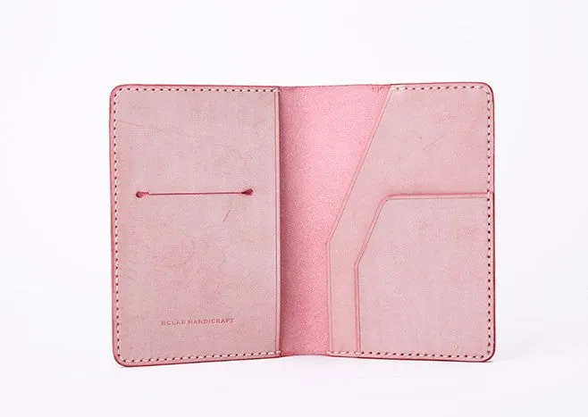 Handmade Leather Cute Womens Long Passport Wallet Travel Wallet for Women