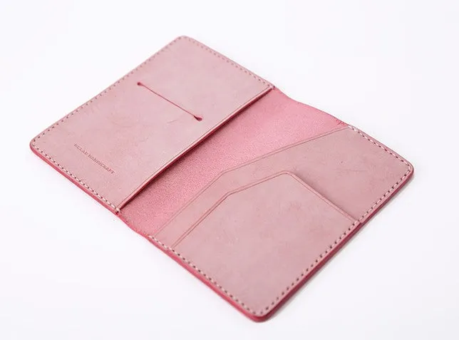 Handmade Leather Cute Womens Long Passport Wallet Travel Wallet for Women