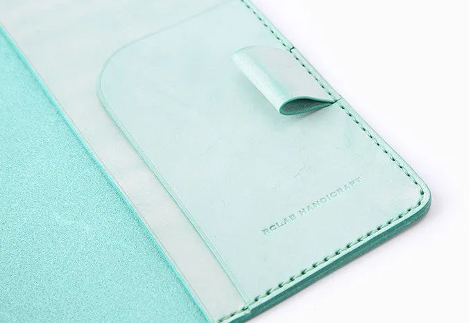 Handmade Leather Cute Womens Passport Wallet Long Travel Wallet for Women
