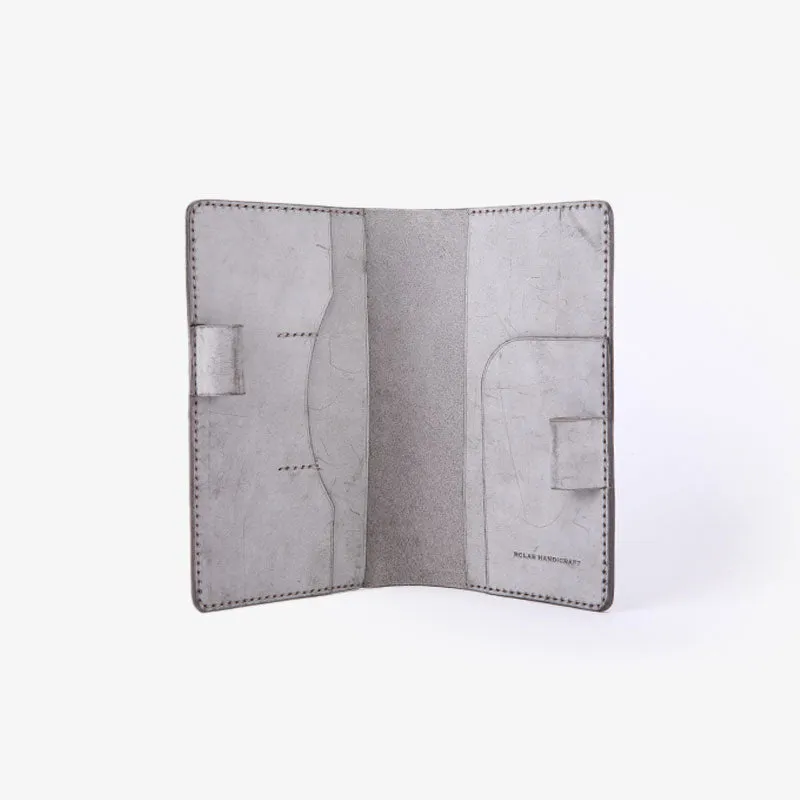 Handmade Leather Cute Womens Passport Wallet Long Travel Wallet for Women