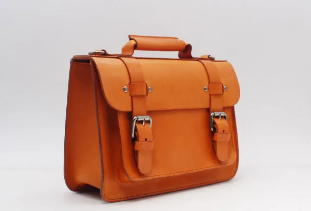 Handmade Leather Messenger Bag Satchel Bag Crossbody Bag Shoulder Bag Purse for Women Leather Bag