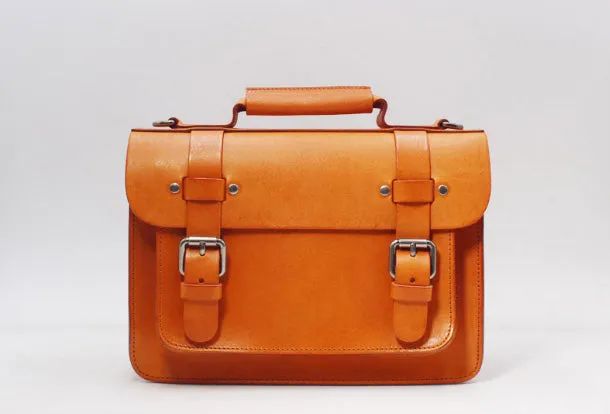 Handmade Leather Messenger Bag Satchel Bag Crossbody Bag Shoulder Bag Purse for Women Leather Bag