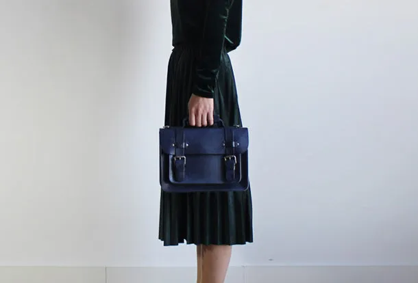 Handmade Leather Messenger Bag Satchel Bag Crossbody Bag Shoulder Bag Purse for Women Leather Bag