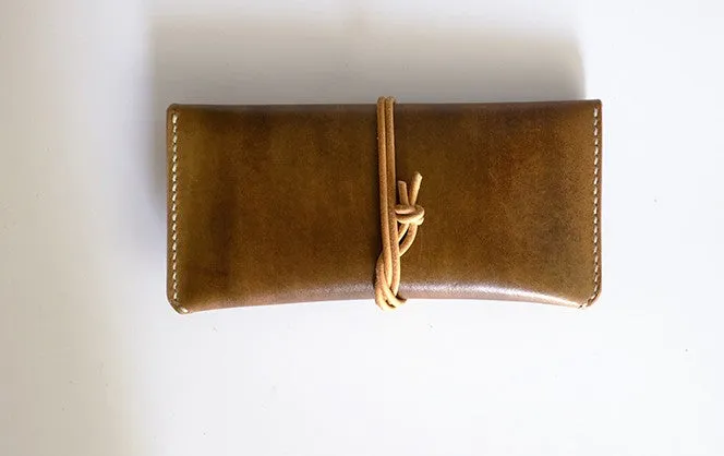 Handmade LEATHER Womens Long Wallet Leather Envelope Long Wallets FOR Women