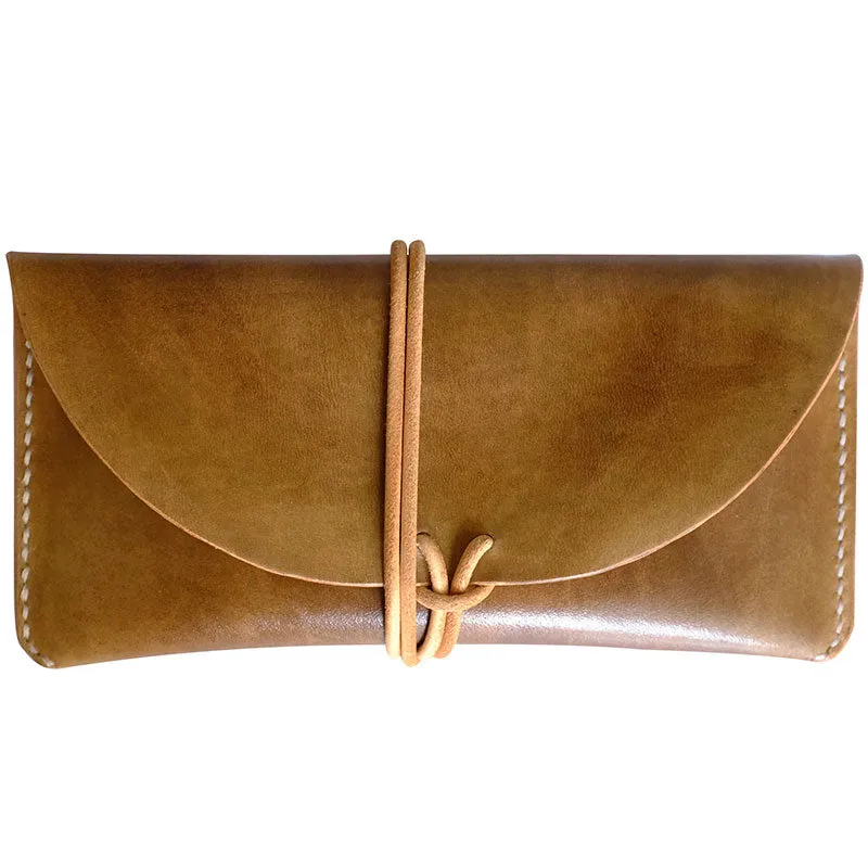Handmade LEATHER Womens Long Wallet Leather Envelope Long Wallets FOR Women